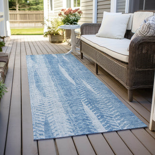 Piper Looms Chantille Organic ACN694 Sky Area Rug