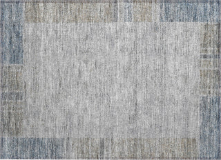 Piper Looms Chantille Border ACN695 Taupe Area Rug