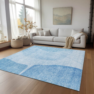 Piper Looms Chantille Modern ACN696 Blue Area Rug