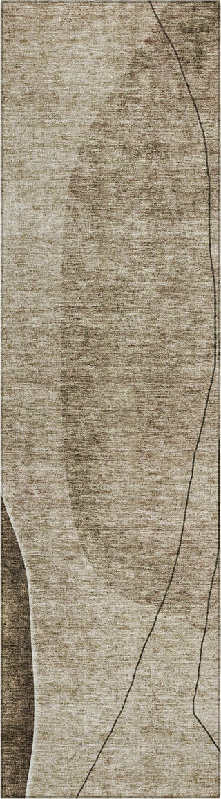 Piper Looms Chantille Modern ACN696 Brown Area Rug