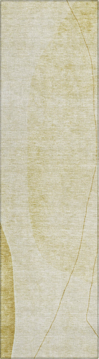 Piper Looms Chantille Modern ACN696 Gold Area Rug