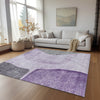 Piper Looms Chantille Modern ACN696 Purple Area Rug