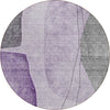 Piper Looms Chantille Modern ACN696 Purple Area Rug