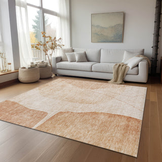 Piper Looms Chantille Modern ACN696 Terracotta Area Rug