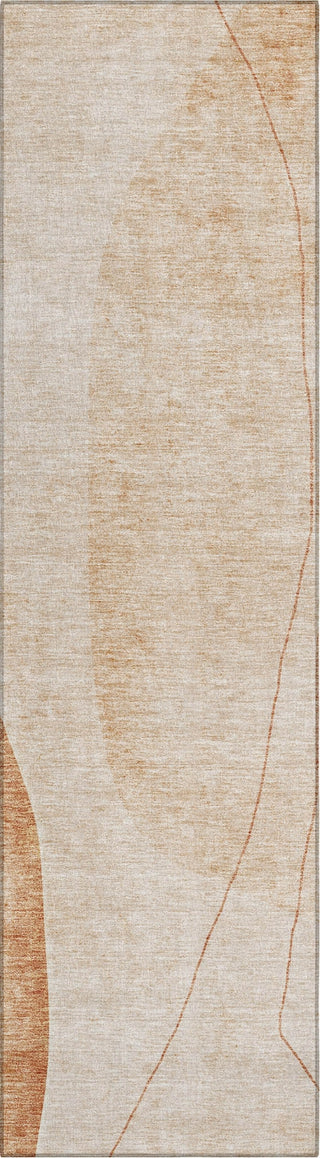 Piper Looms Chantille Modern ACN696 Terracotta Area Rug