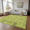 Piper Looms Chantille Oriental ACN697 Aloe Area Rug