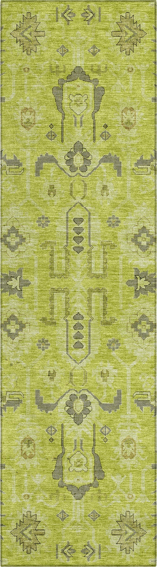 Piper Looms Chantille Oriental ACN697 Aloe Area Rug