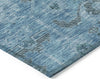 Piper Looms Chantille Oriental ACN697 Blue Area Rug