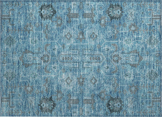 Piper Looms Chantille Oriental ACN697 Blue Area Rug