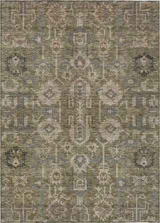 Piper Looms Chantille Oriental ACN697 Brown Area Rug