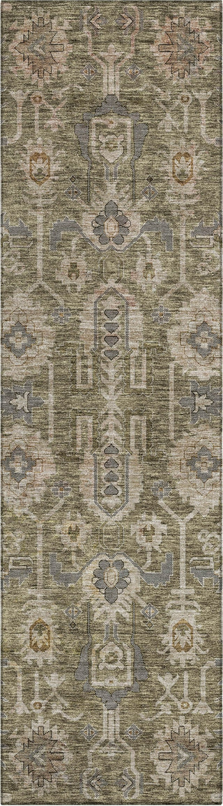 Piper Looms Chantille Oriental ACN697 Brown Area Rug