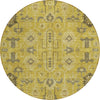 Piper Looms Chantille Oriental ACN697 Gold Area Rug