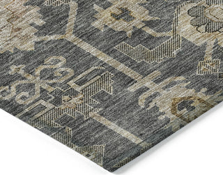 Piper Looms Chantille Oriental ACN697 Gray Area Rug