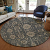 Piper Looms Chantille Oriental ACN697 Gray Area Rug