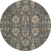 Piper Looms Chantille Oriental ACN697 Gray Area Rug