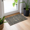 Piper Looms Chantille Oriental ACN697 Gray Area Rug