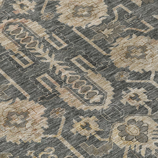 Piper Looms Chantille Oriental ACN697 Gray Area Rug