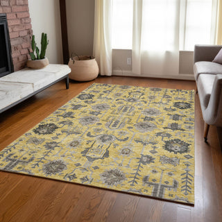 Piper Looms Chantille Oriental ACN697 Honey Area Rug