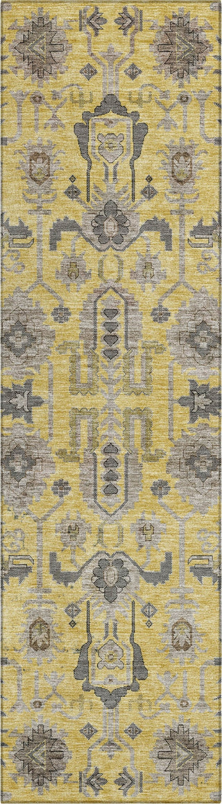 Piper Looms Chantille Oriental ACN697 Honey Area Rug