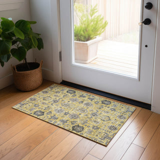 Piper Looms Chantille Oriental ACN697 Honey Area Rug