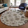 Piper Looms Chantille Oriental ACN697 Ivory Area Rug