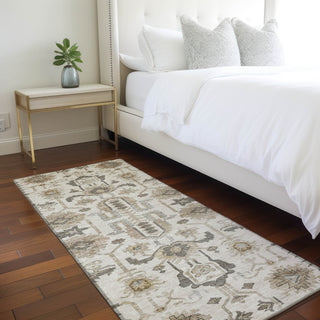 Piper Looms Chantille Oriental ACN697 Ivory Area Rug