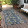 Piper Looms Chantille Oriental ACN697 Navy Area Rug