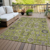 Piper Looms Chantille Oriental ACN697 Olive Area Rug