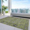 Piper Looms Chantille Oriental ACN697 Olive Area Rug