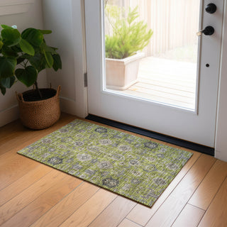 Piper Looms Chantille Oriental ACN697 Olive Area Rug