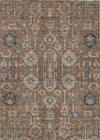Piper Looms Chantille Oriental ACN697 Paprika Area Rug