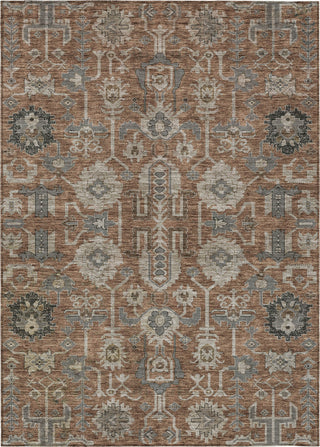 Piper Looms Chantille Oriental ACN697 Paprika Area Rug