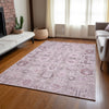 Piper Looms Chantille Oriental ACN697 Pink Area Rug