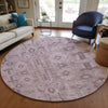 Piper Looms Chantille Oriental ACN697 Pink Area Rug