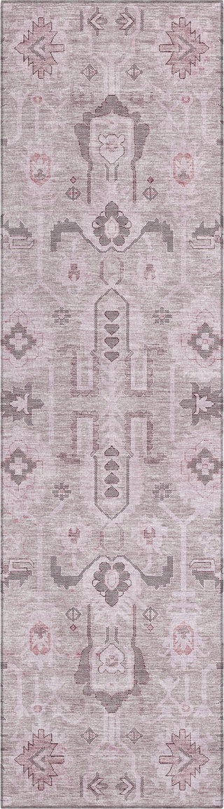 Piper Looms Chantille Oriental ACN697 Pink Area Rug