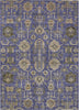 Piper Looms Chantille Oriental ACN697 Purple Area Rug