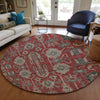 Piper Looms Chantille Oriental ACN697 Red Area Rug