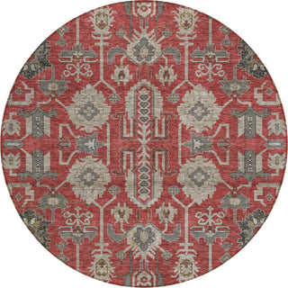 Piper Looms Chantille Oriental ACN697 Red Area Rug