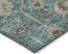 Piper Looms Chantille Oriental ACN697 Teal Area Rug
