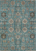 Piper Looms Chantille Oriental ACN697 Teal Area Rug