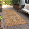 Piper Looms Chantille Oriental ACN697 Terracotta Area Rug