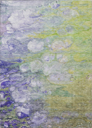 Piper Looms Chantille Abstract ACN698 Aloe Area Rug