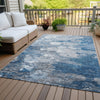 Piper Looms Chantille Abstract ACN698 Blue Area Rug