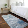 Piper Looms Chantille Abstract ACN698 Blue Area Rug