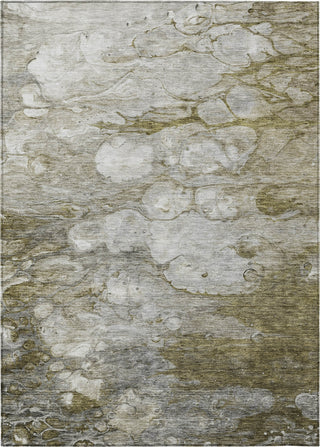 Piper Looms Chantille Abstract ACN698 Brown Area Rug