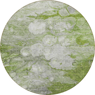 Piper Looms Chantille Abstract ACN698 Olive Area Rug