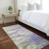 Piper Looms Chantille Abstract ACN698 Purple Area Rug