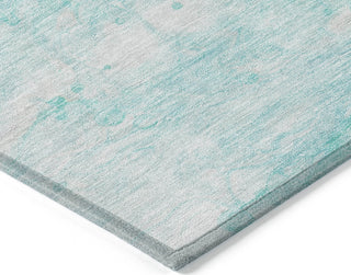 Piper Looms Chantille Abstract ACN699 Aqua Area Rug