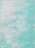 Piper Looms Chantille Abstract ACN699 Aqua Area Rug