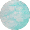 Piper Looms Chantille Abstract ACN699 Aqua Area Rug